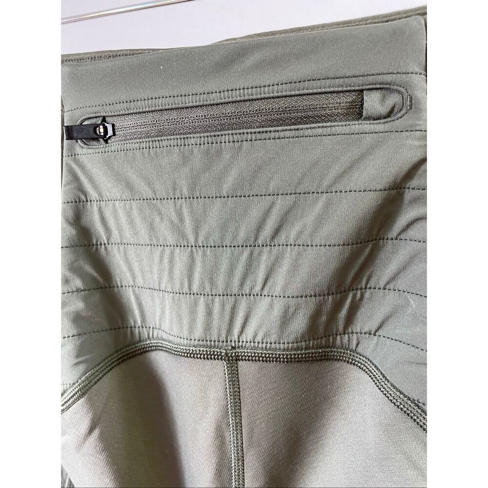 Athleta Olive Green Moto Quilted Leggings Size XS - Picture 4 of 6